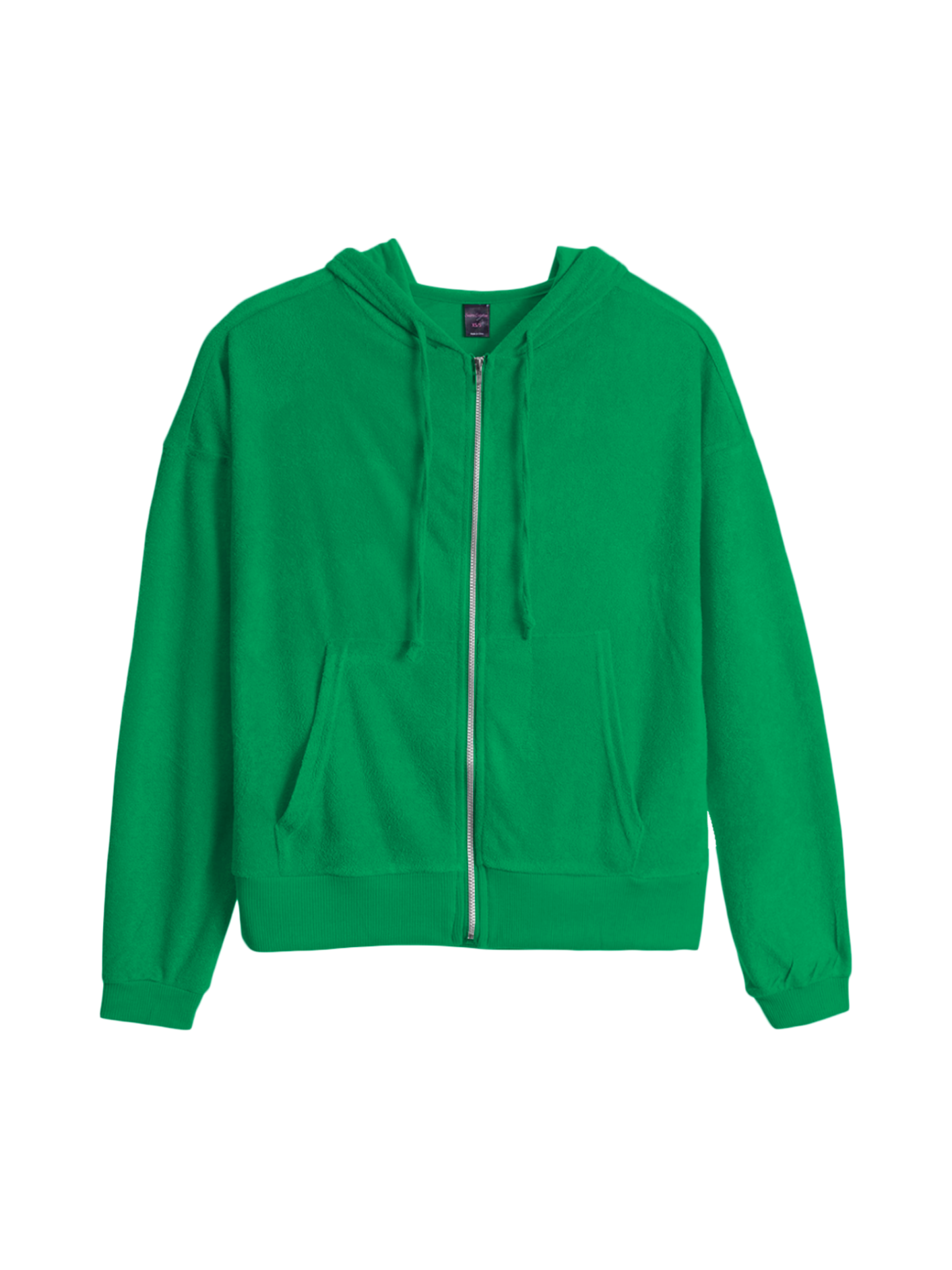 French Terry Full Zip Hoodie