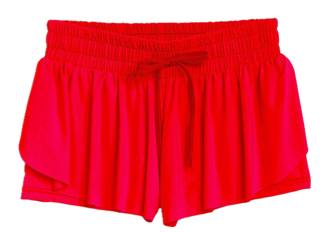 Fly Away Shorts - Red