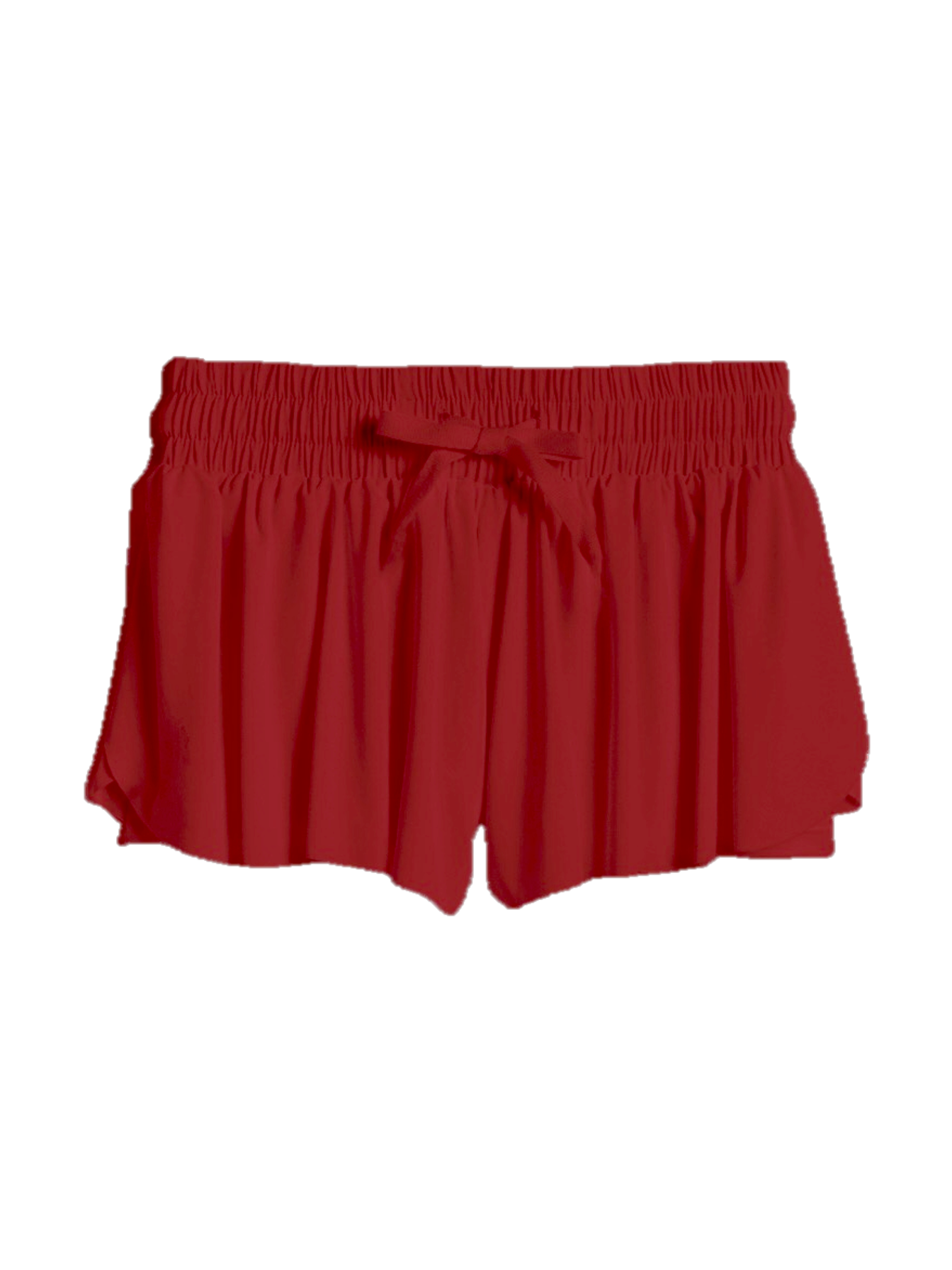 Burgundy Fly Away Shorts for girls with elastic waist and drawstring