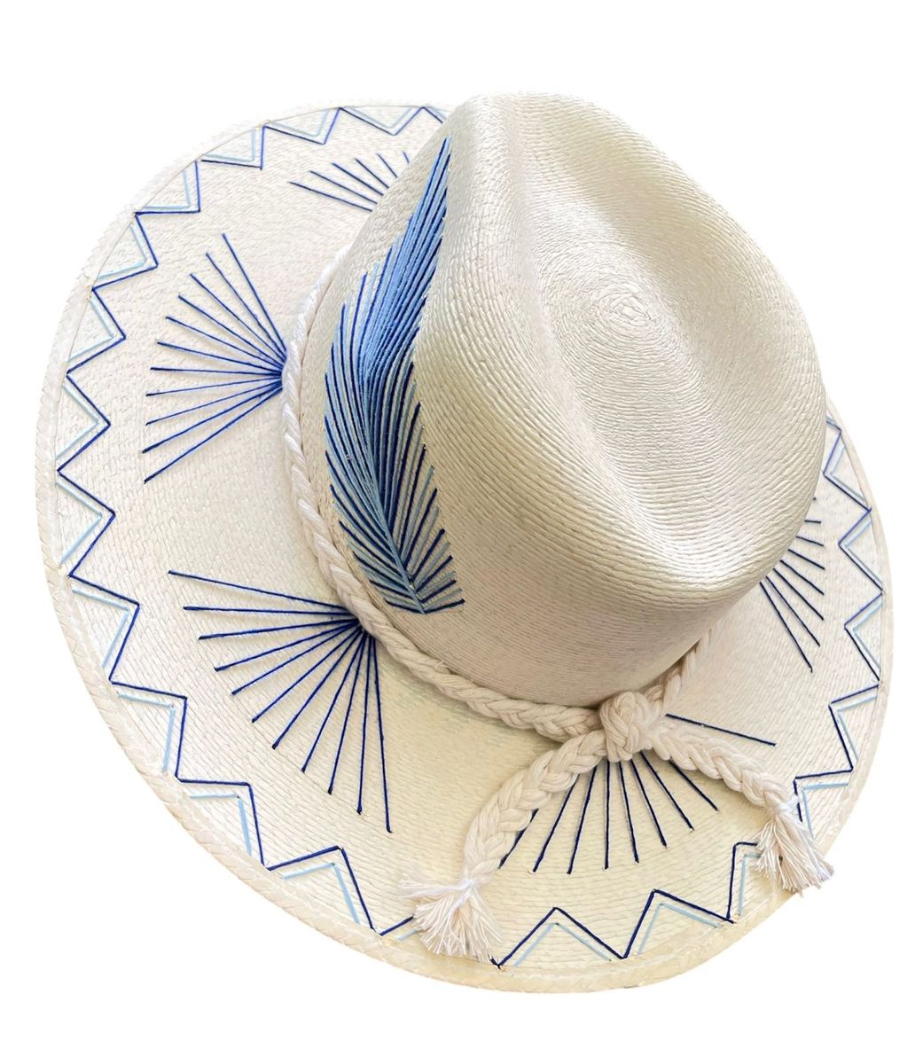 Puerto Vallarta Hat - Blue