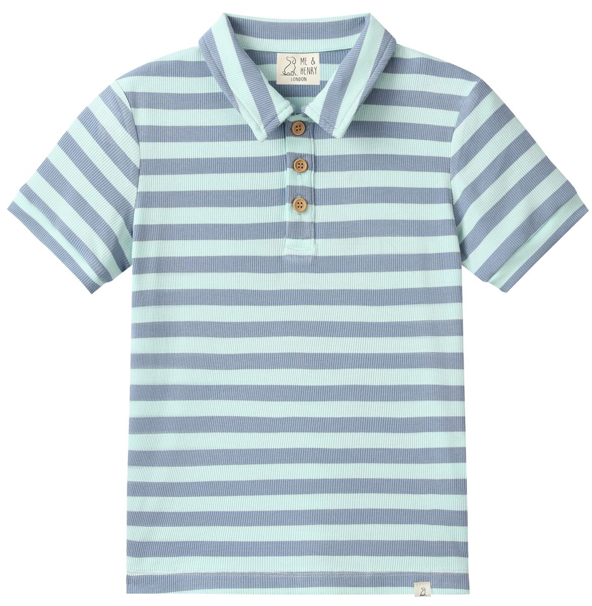 Shipping Blue Striped Polo