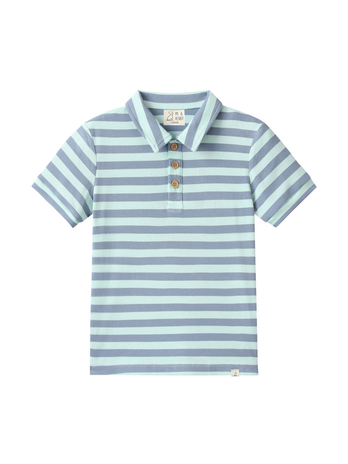 Shipping Blue Striped Polo