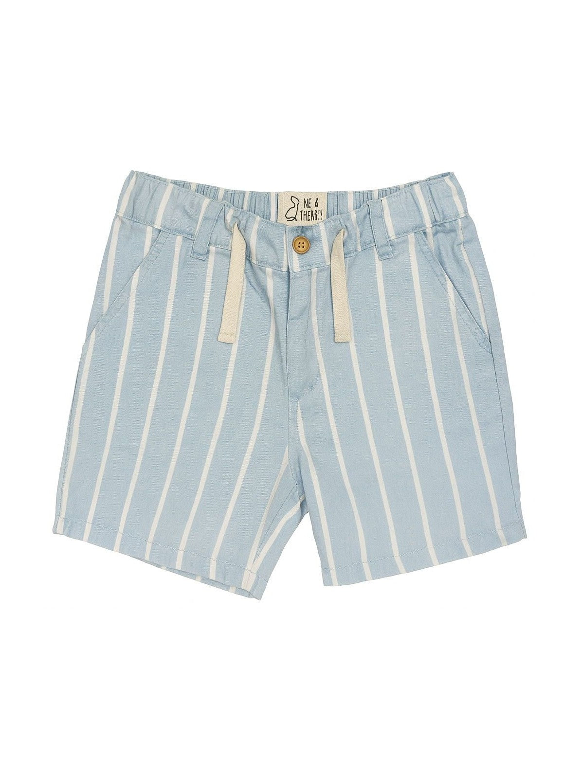 Crew Chambray Striped Shorts