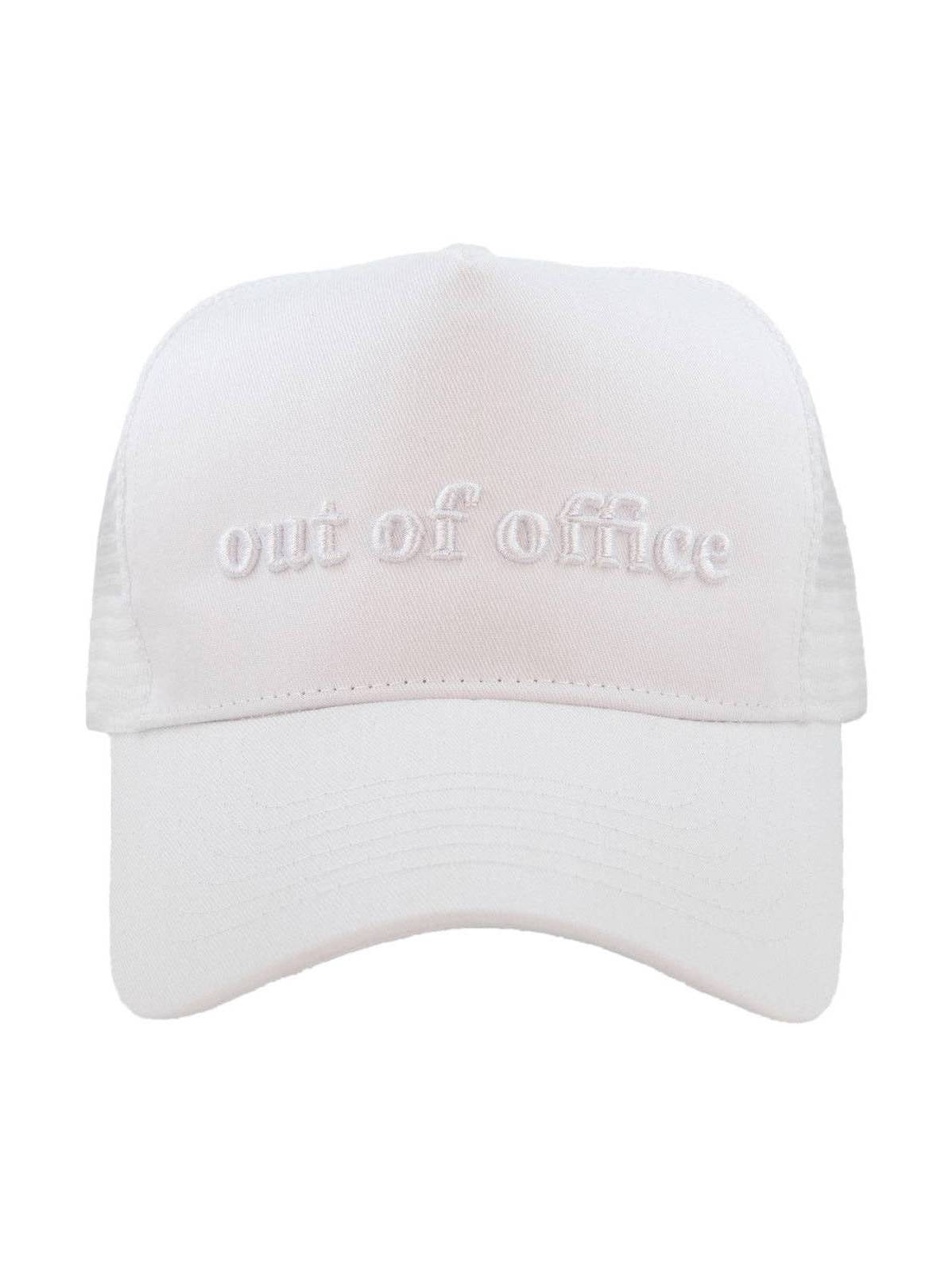 Out of Office 3-D Embroidered Trucker Hat