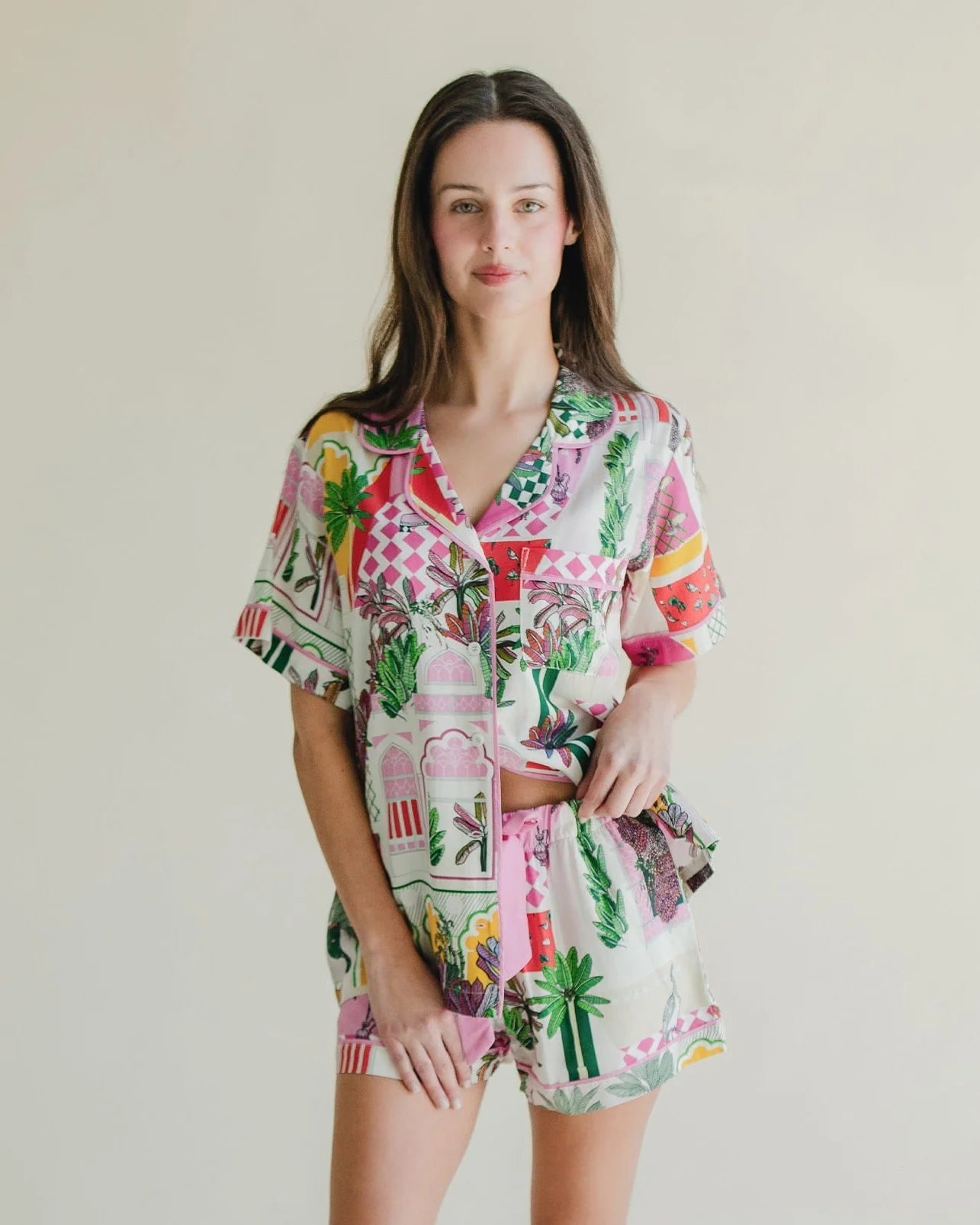 Greco Garden Pajamas