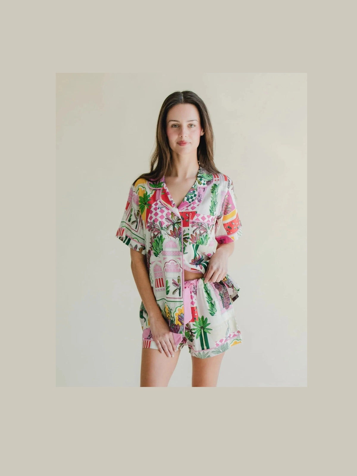 Greco Garden Pajamas