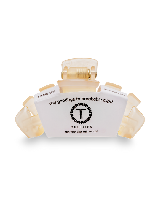 Classic Hair Clip | Tiny | Almond Beige