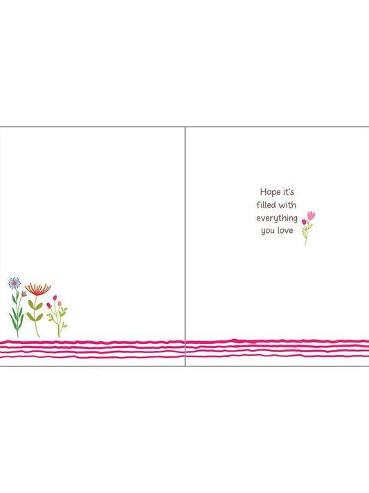 Birthday Greeting Card - Sweet Little Stems