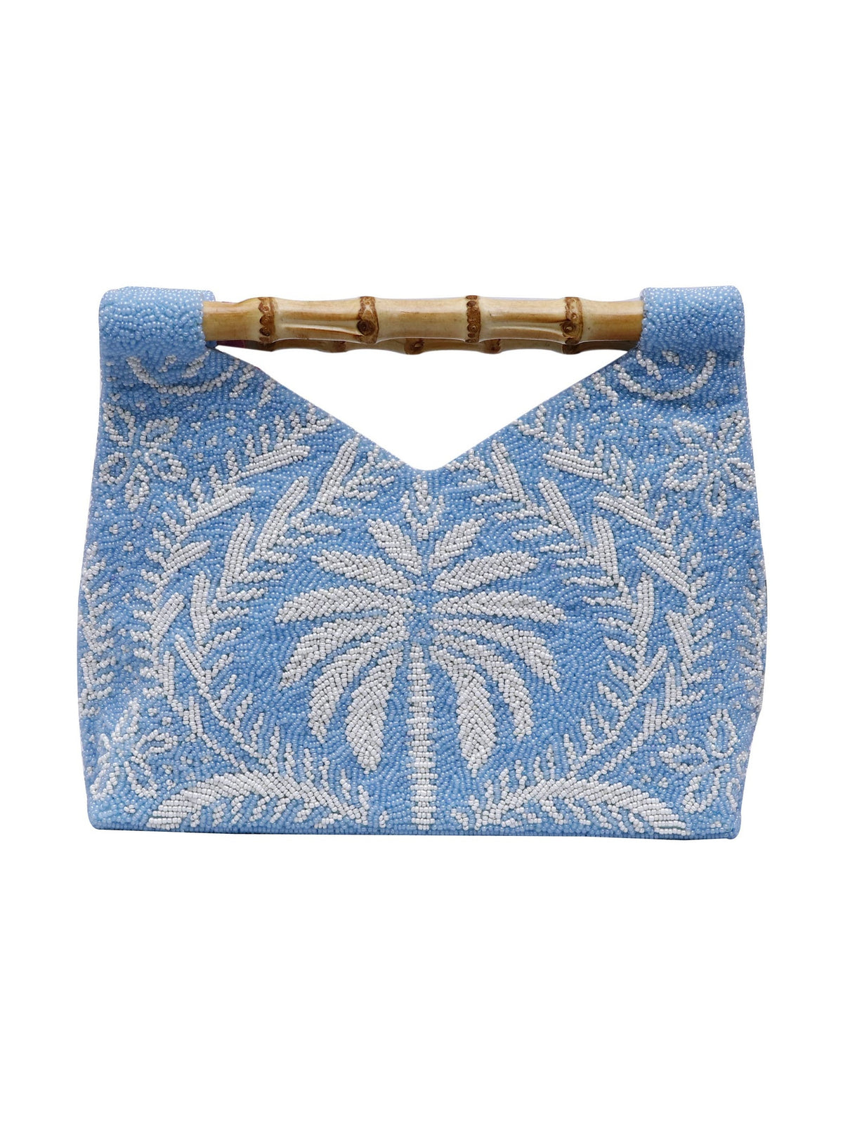 Lt Blue Palm bag