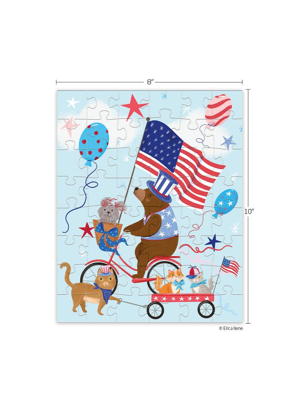 Paws & Stripes 48 Piece Puzzle Snax