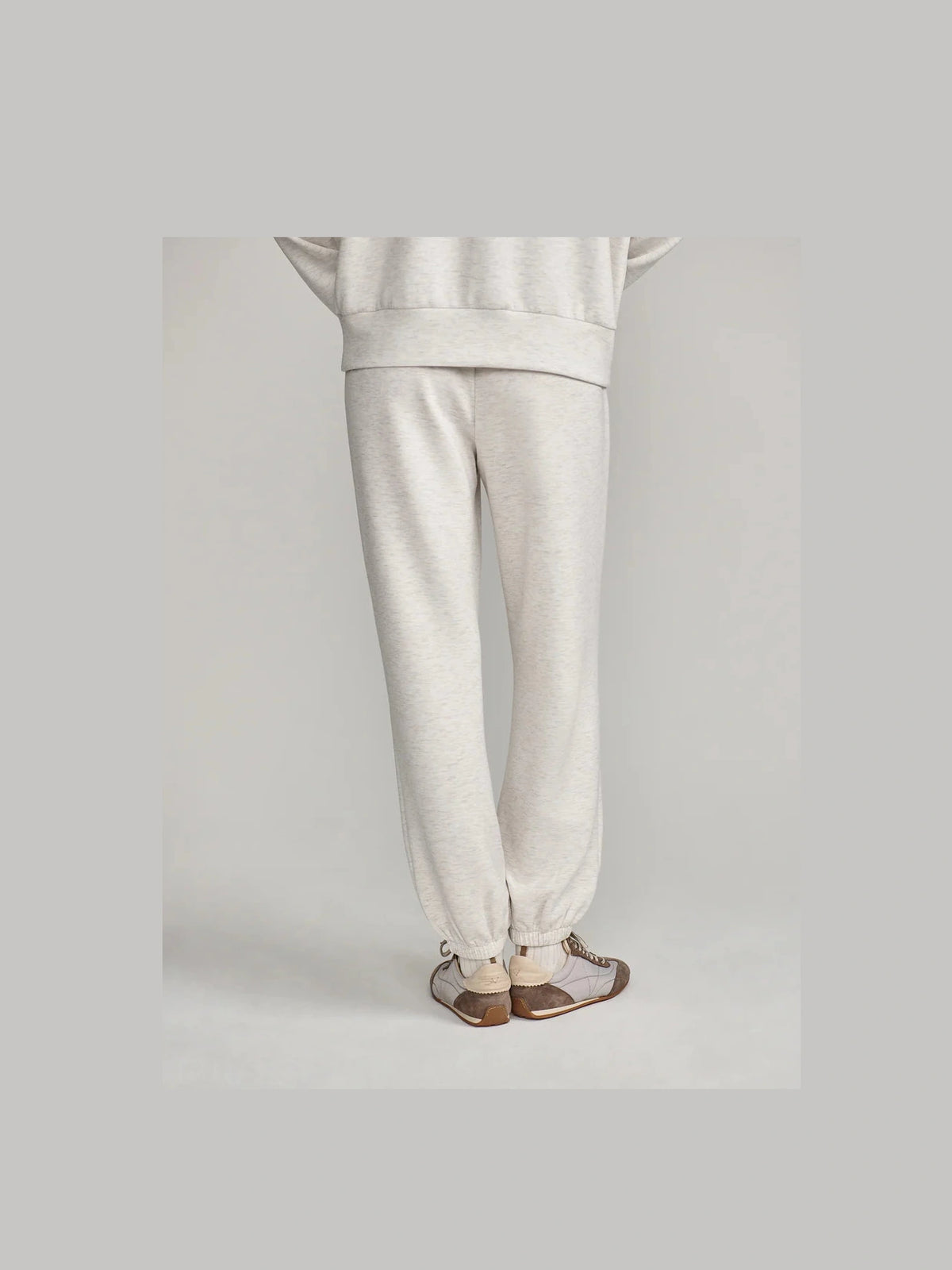 The Classic Cuff Pant 28.5 - Ivory Marl