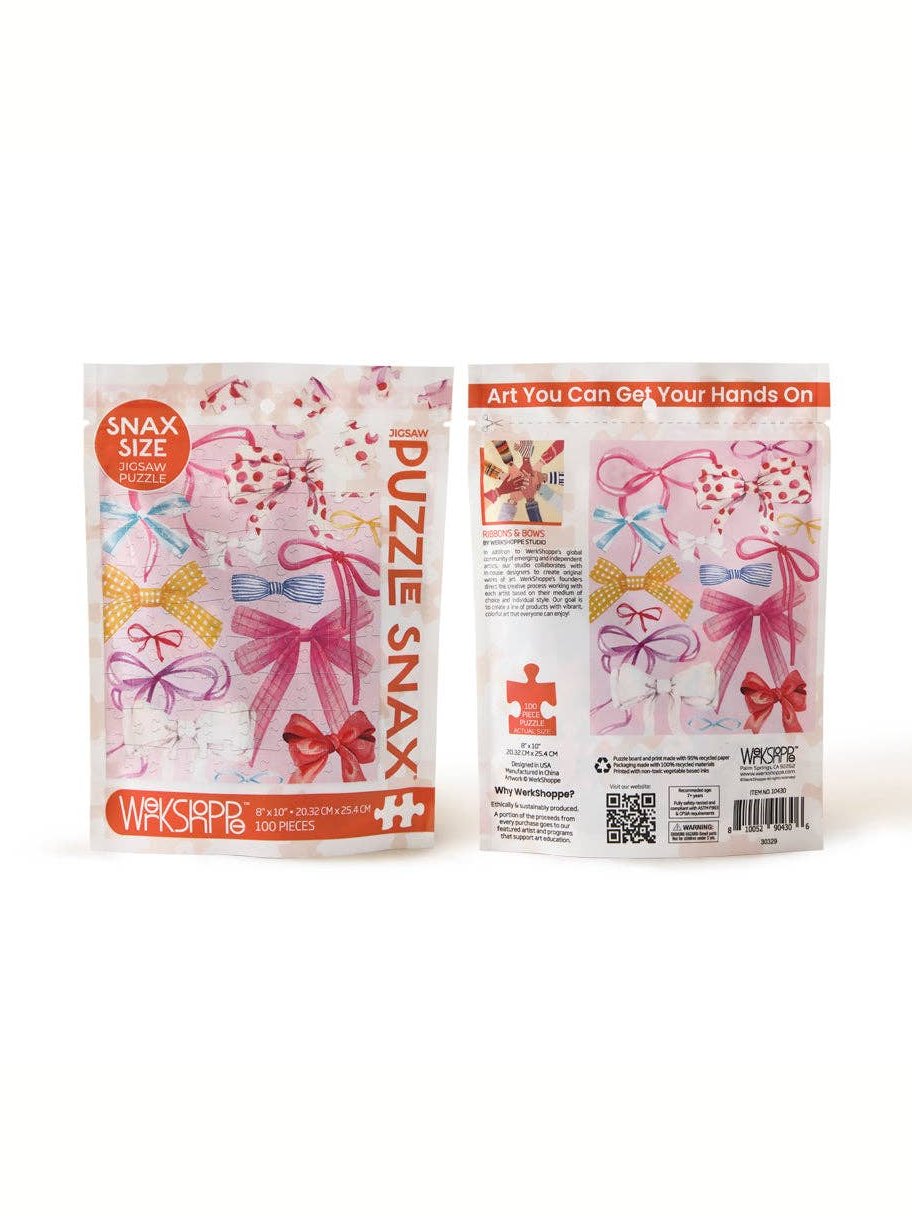 Ribbons & Bows 100 Piece Puzzle Snax