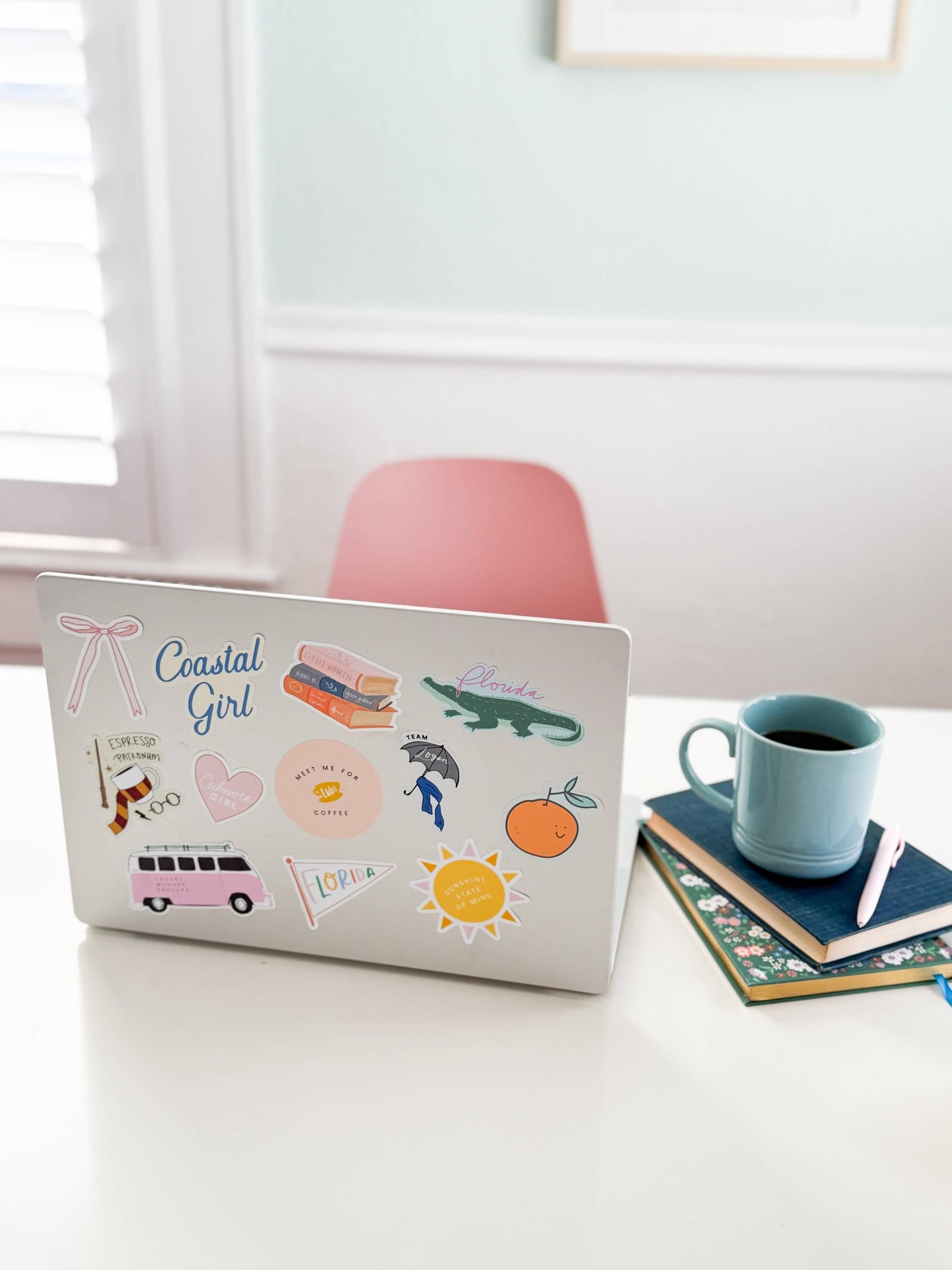 Coastal Girl Sticker