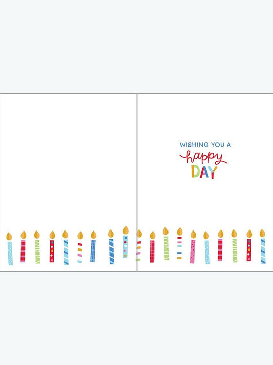Birthday Greeting Card - Bday Candles