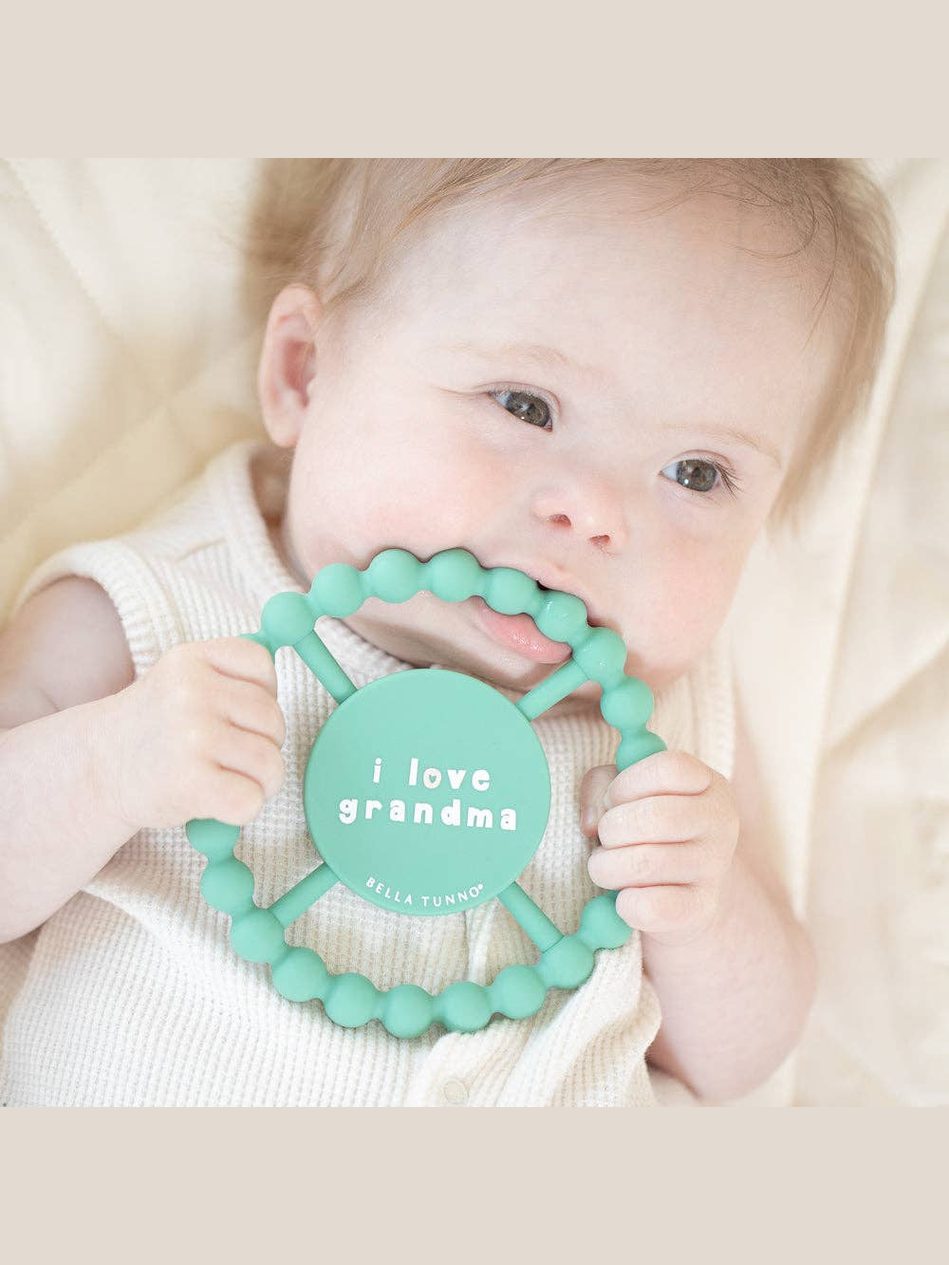 I Love Grandma Happy Teether
