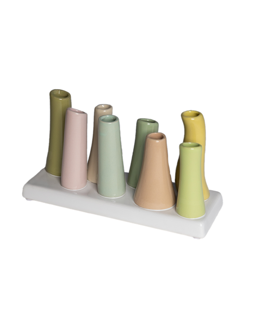Flower Vase Modern - Pooley Pear Bud Vase 8 Tube
