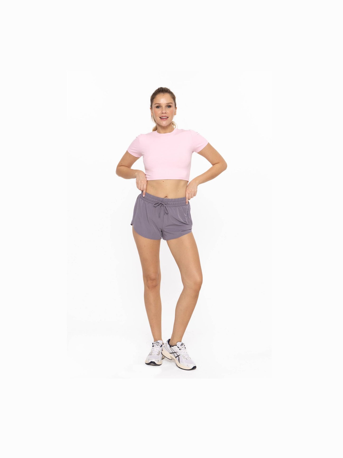 Chicease Drawcord Mini Shorts