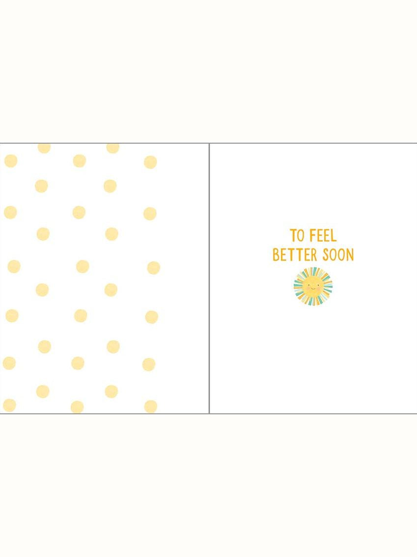 Get Well Card - Feel Better Sun