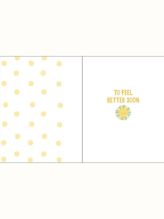 Get Well Card - Feel Better Sun