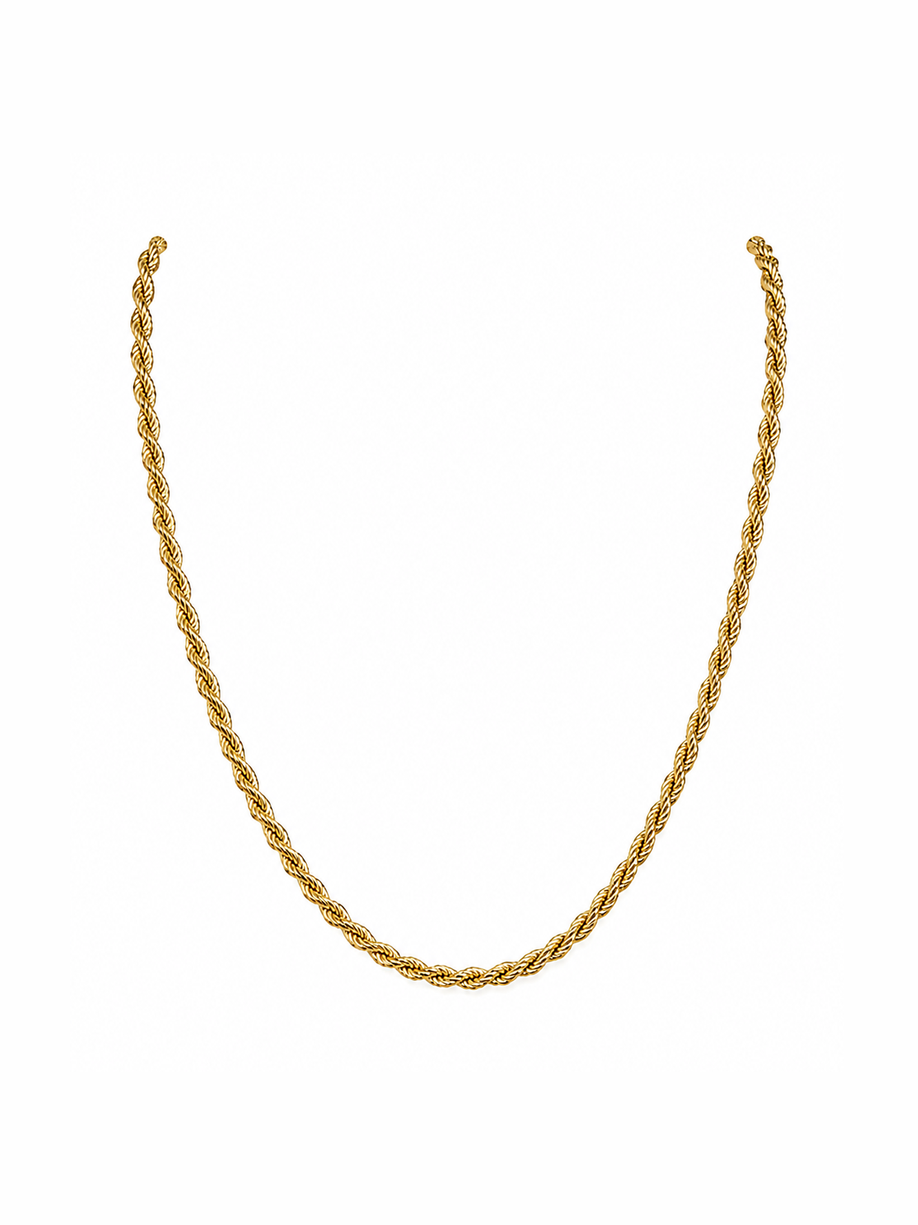 Corded Necklace - Gold