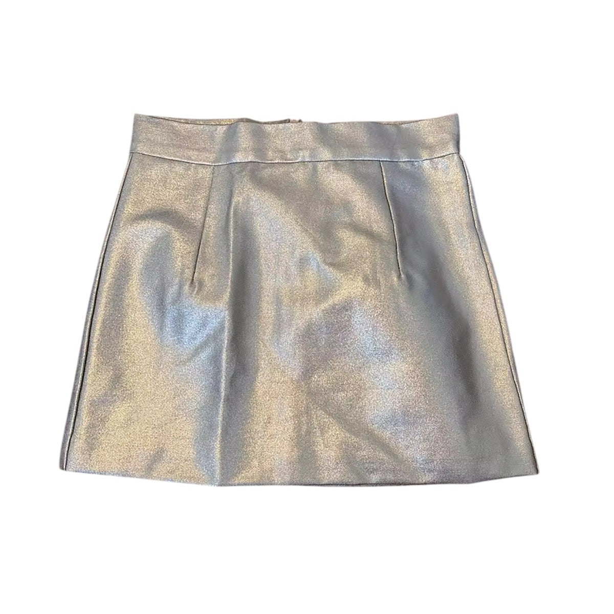 Gold Mini Skirt