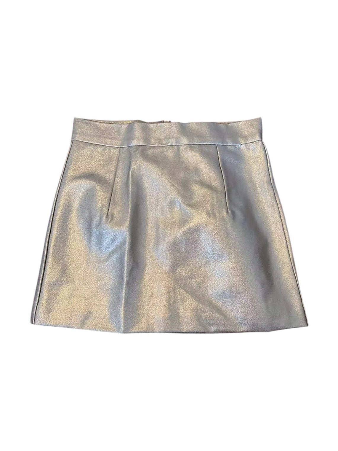 Gold Mini Skirt