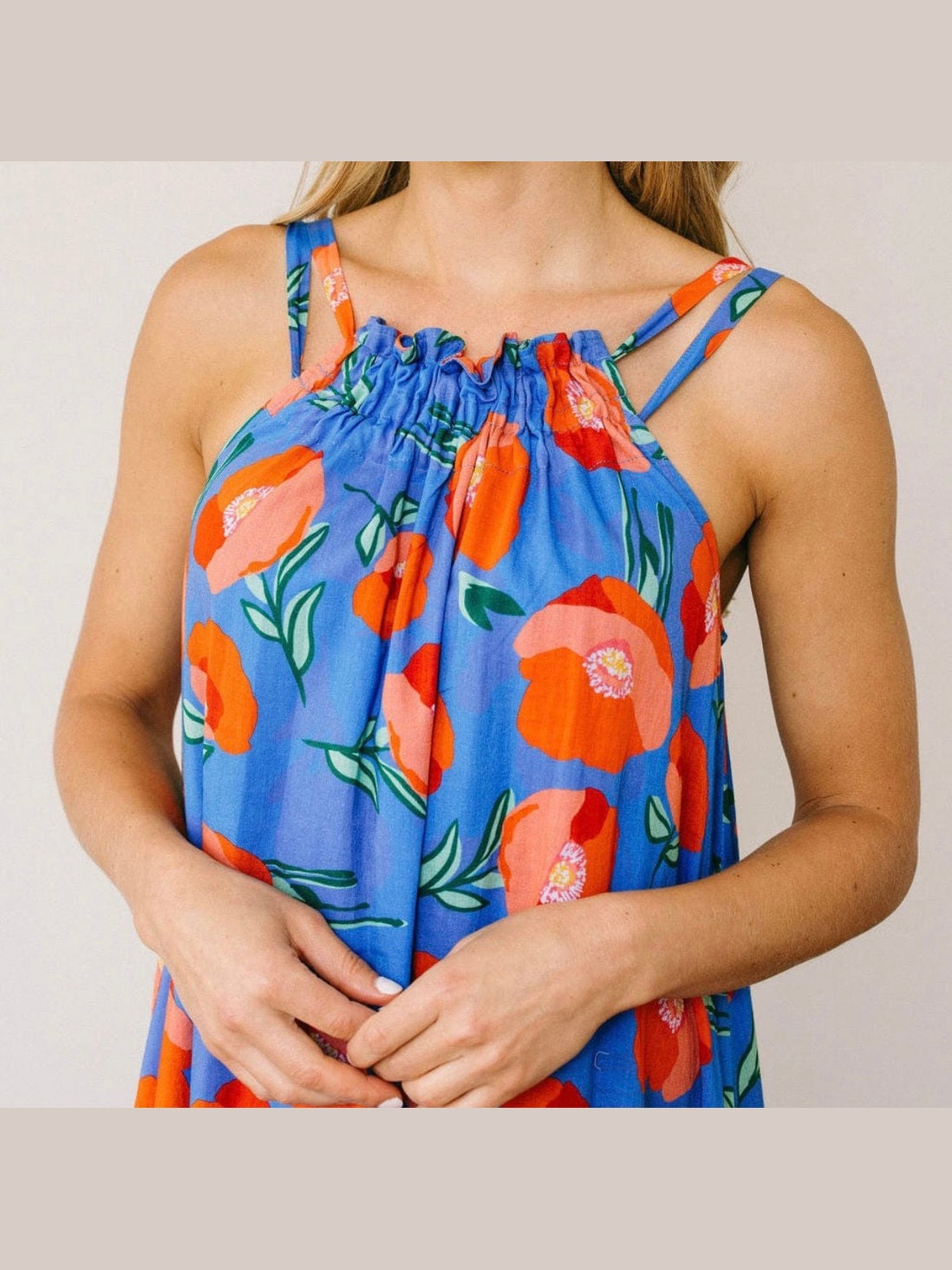 Summer Poppy Camilla Dress