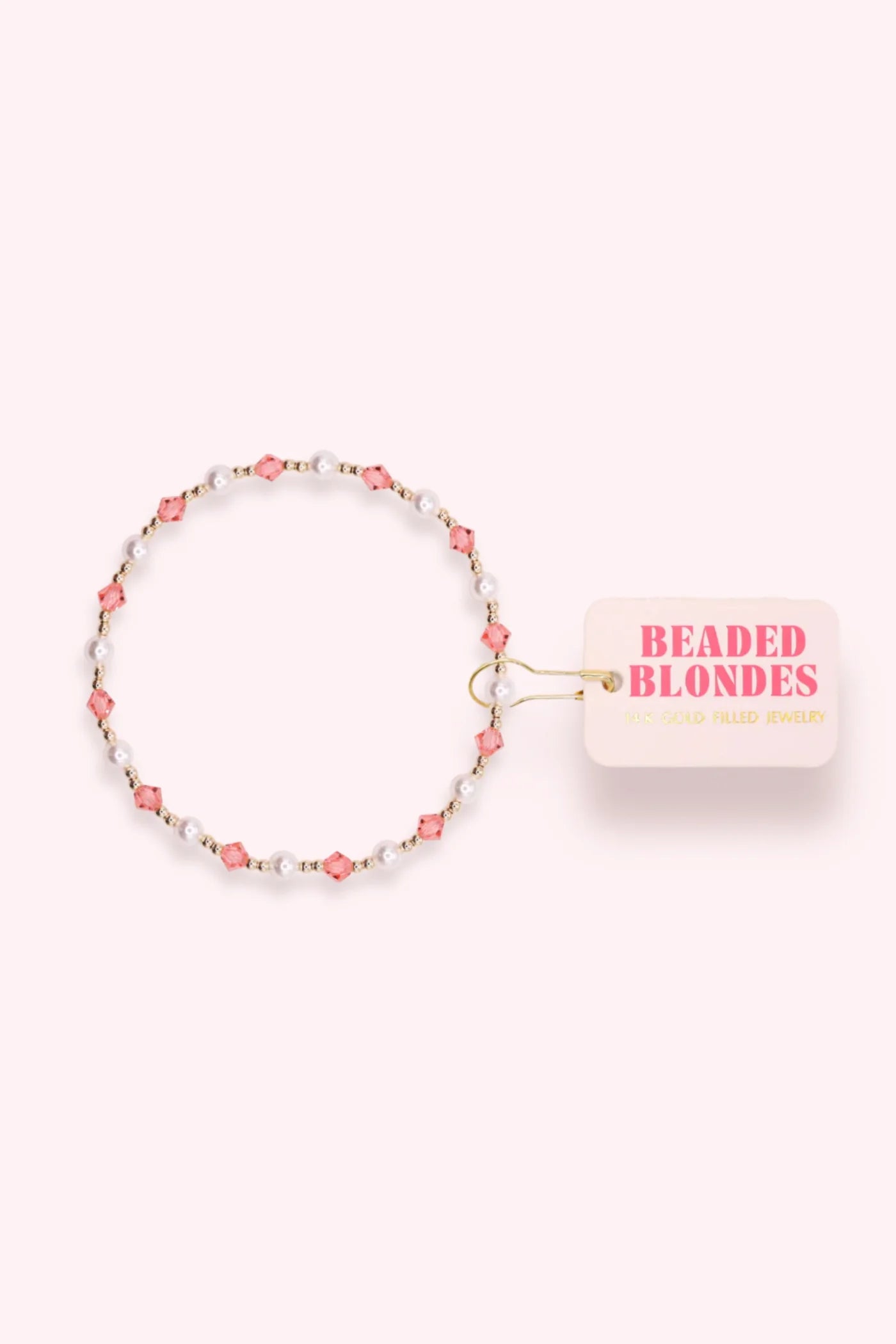 June Bracelet - Pink Pearl