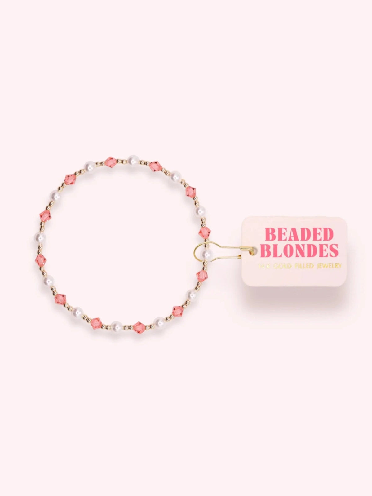 June Bracelet - Pink Pearl