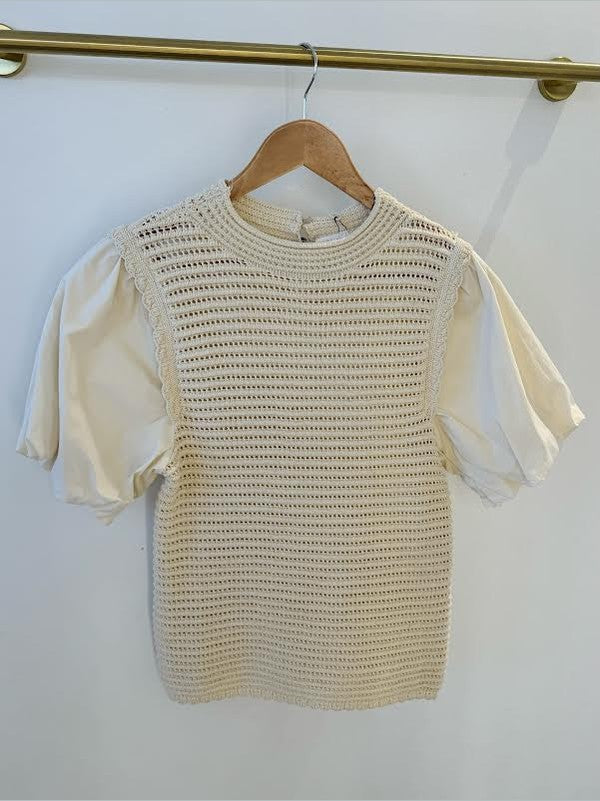 Mariella Crochet Top
