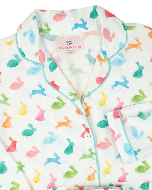 Colorful Bunnies Pajamas