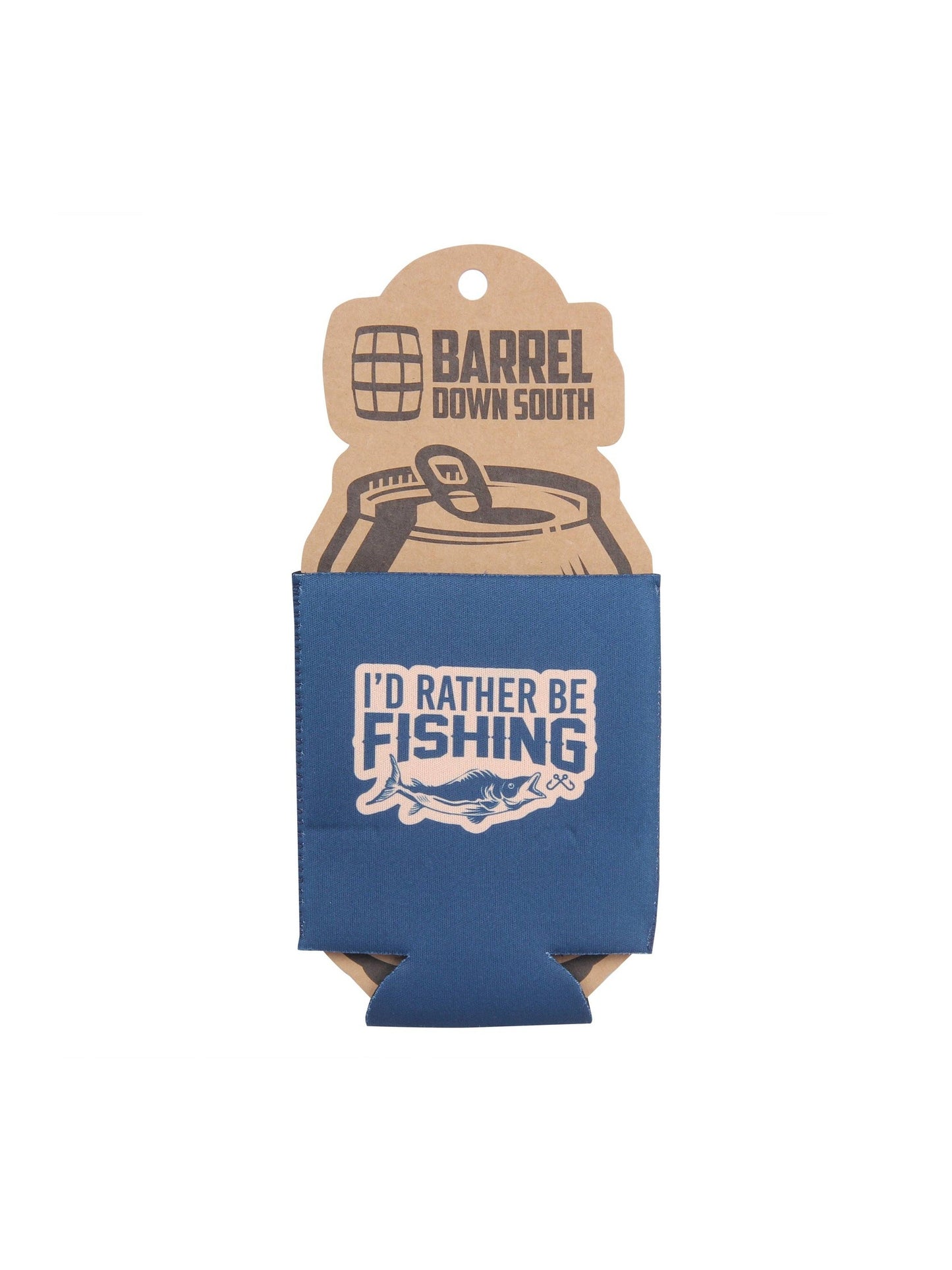 I'd Rather Be Fishing Can Cooler