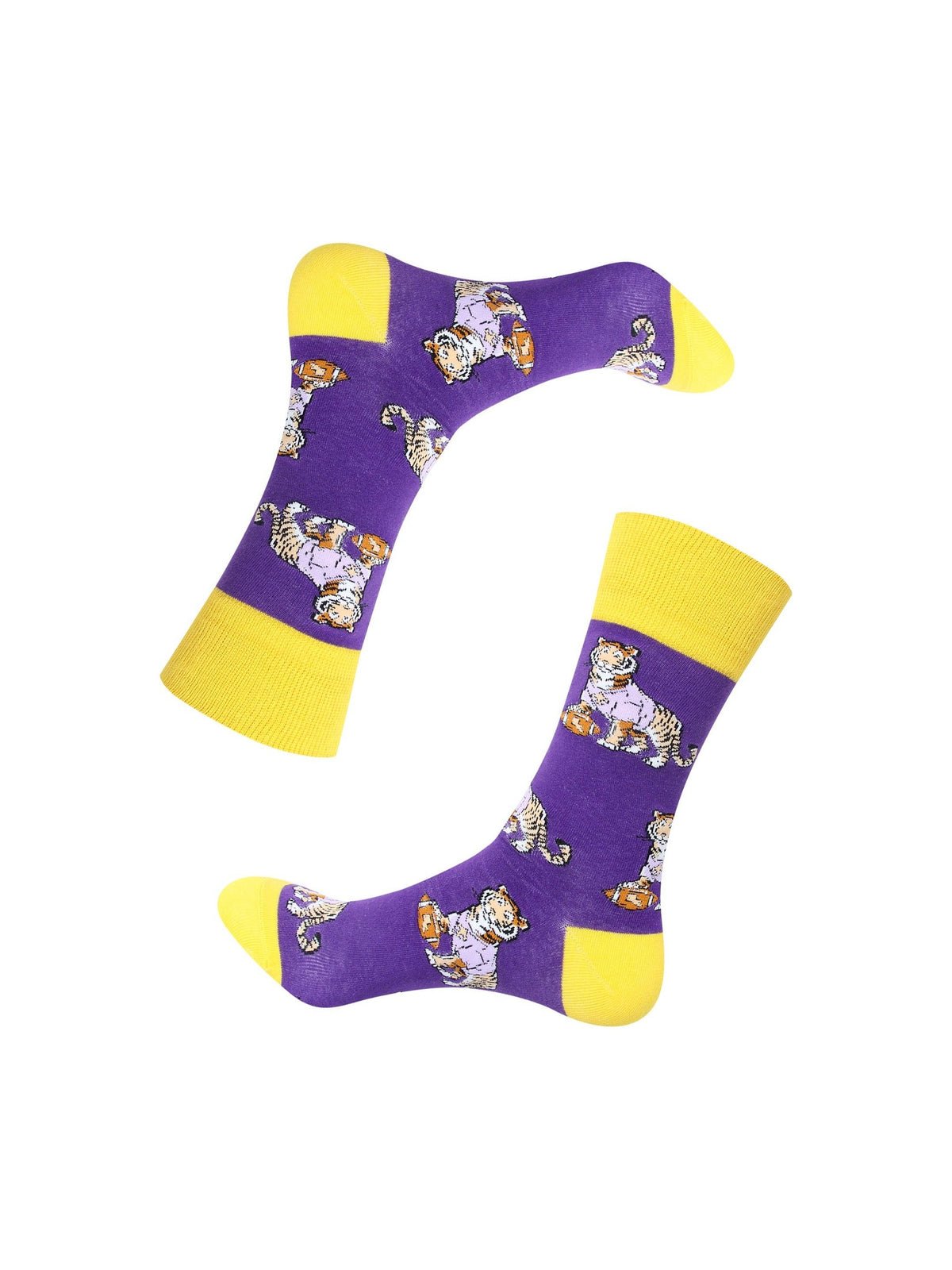 Purple Tiger Socks