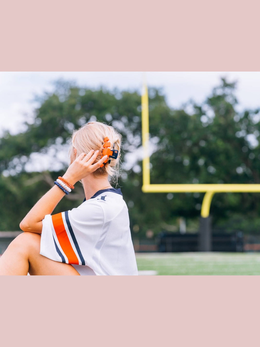 Classic College Hair Clip | Large | Auburn Univ.