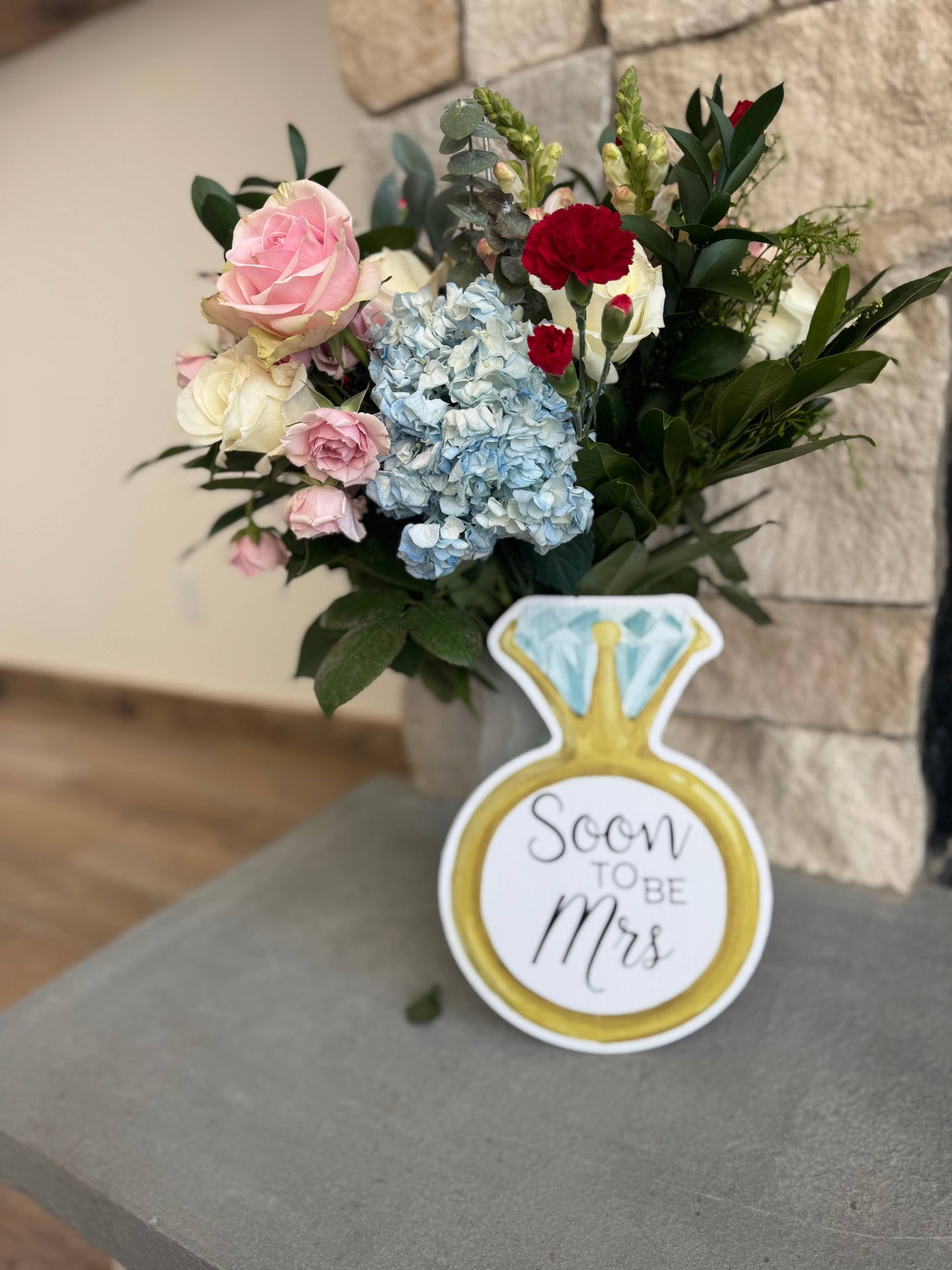 Soon to be Mrs. Ring (black Text)