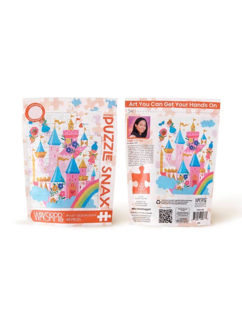 Fairy Castle 48 Piece Puzzle Snax