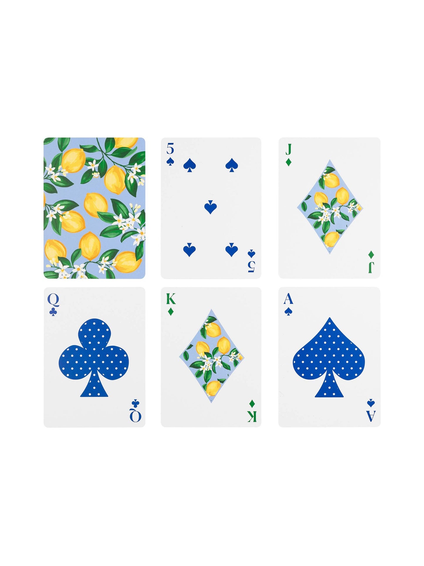 Waterproof Playing Cards, Lemons