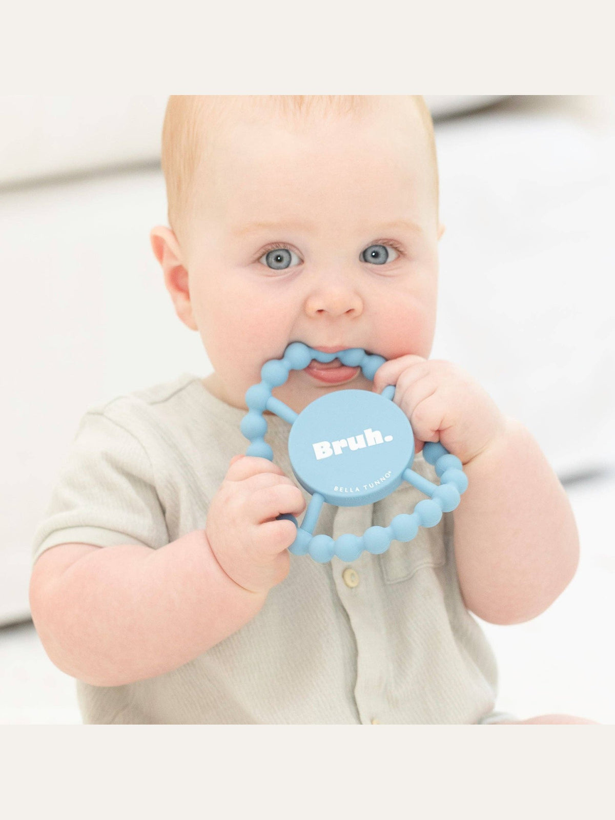 Bruh Happy Teether
