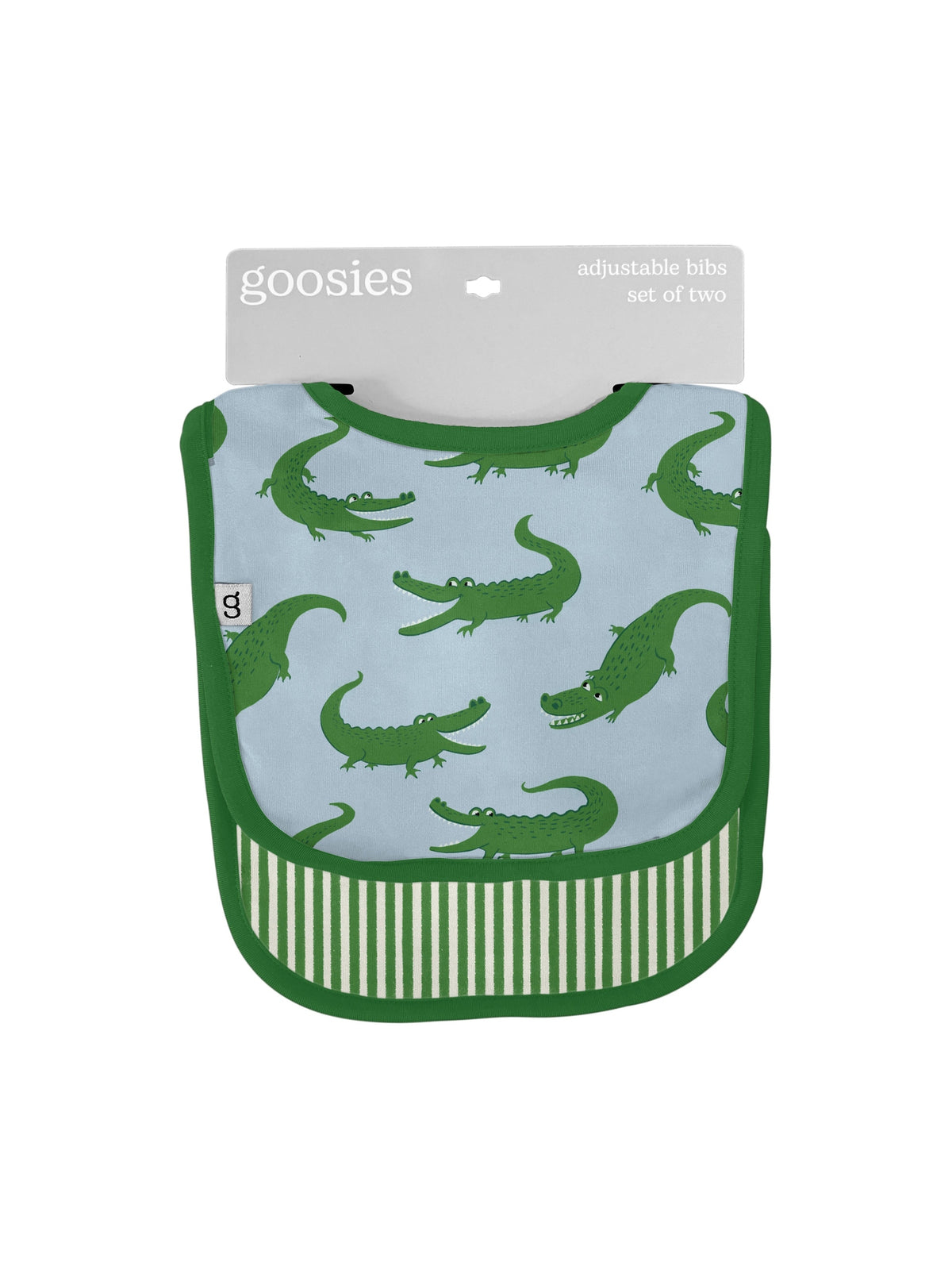 Blue Alligators - Bib Set