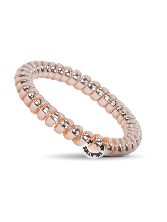 Spiral Hair Coils | Small | Millennial Pink Hair Ties