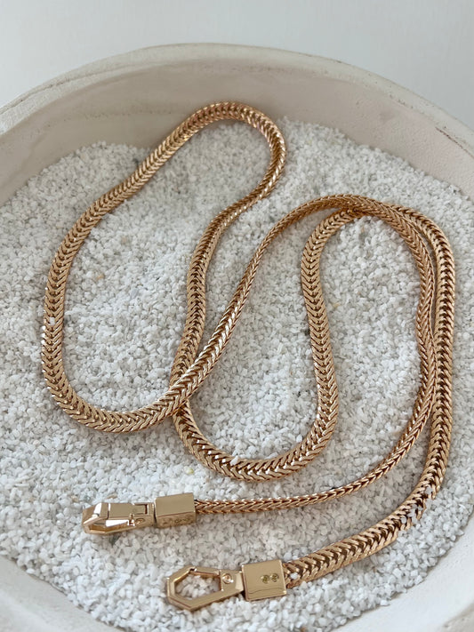Gold purse chain