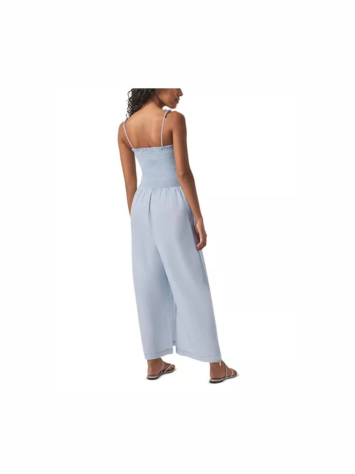 Indigo Stripe Jumpsuit