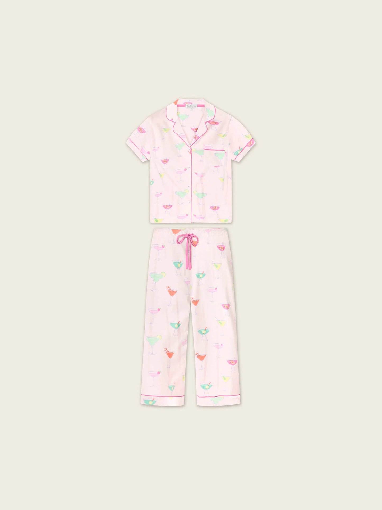Whimsy Sip Happens PJ Set