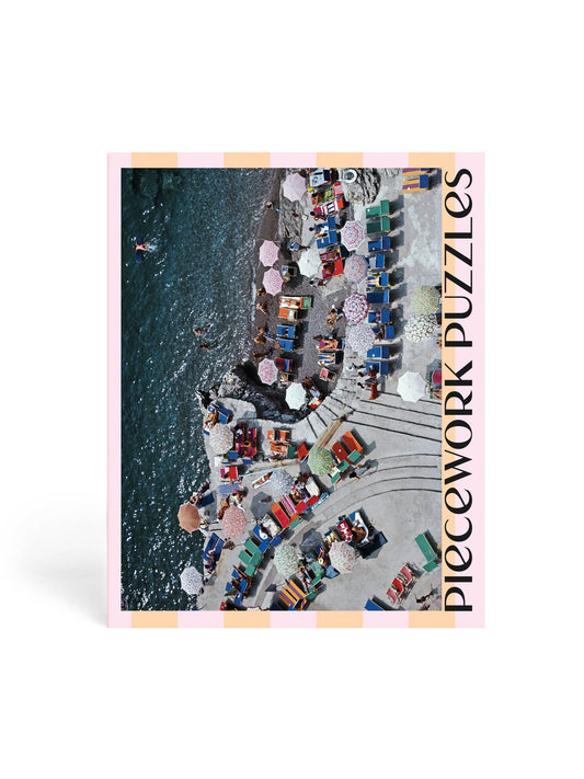 Positano Beach - Slim Aarons Collab - 1000 pieces puzzle