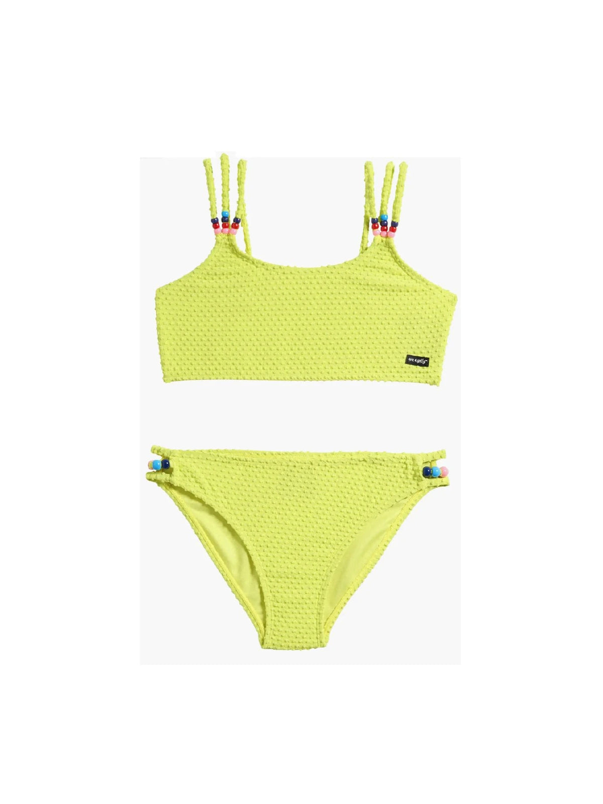 Textured Bikini with Beads
