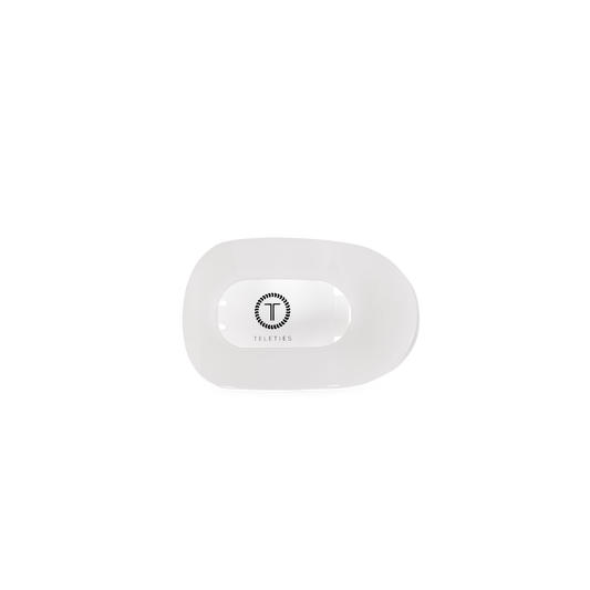 Coconut White | Tiny | Flat Round Clip