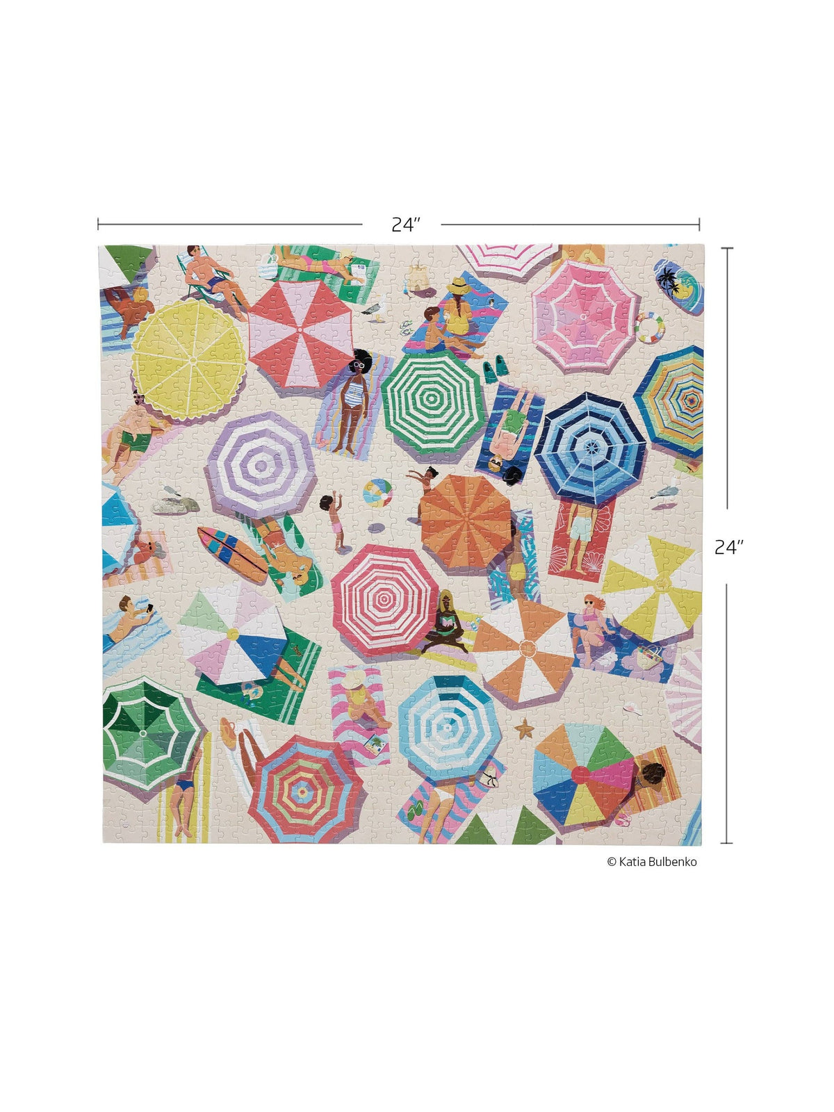 Beach Day 1000 Piece Summer Puzzle