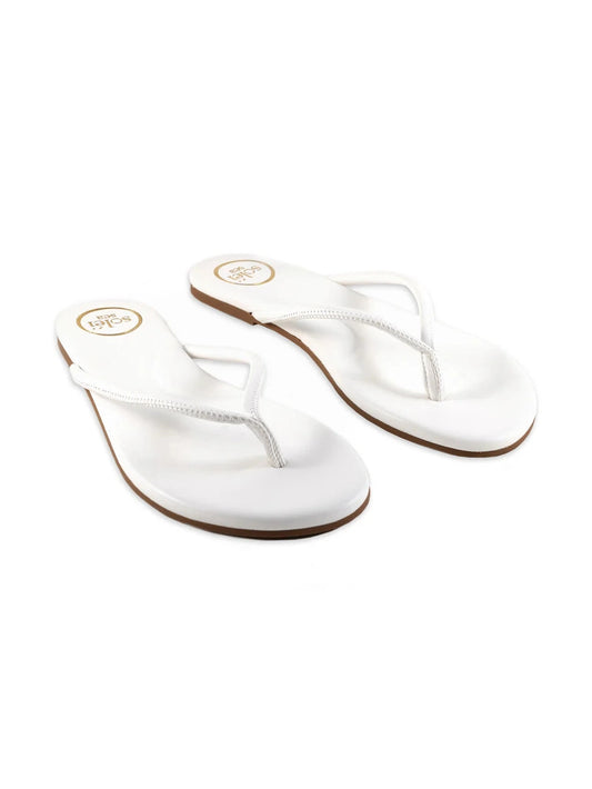 White Vivie Sandal