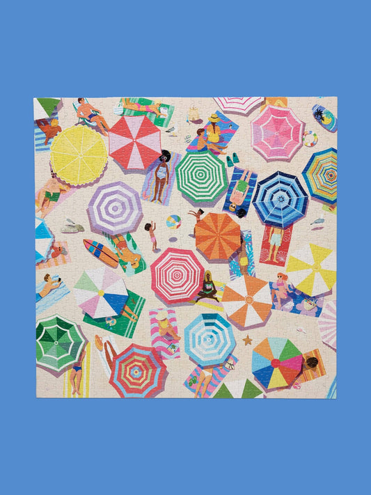 Beach Day 1000 Piece Summer Puzzle