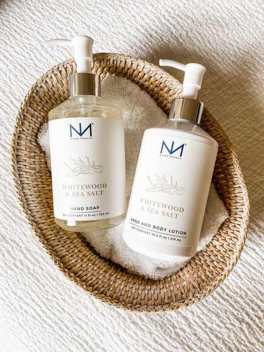 Whitewood & Sea Salt Hand and Body Lotion